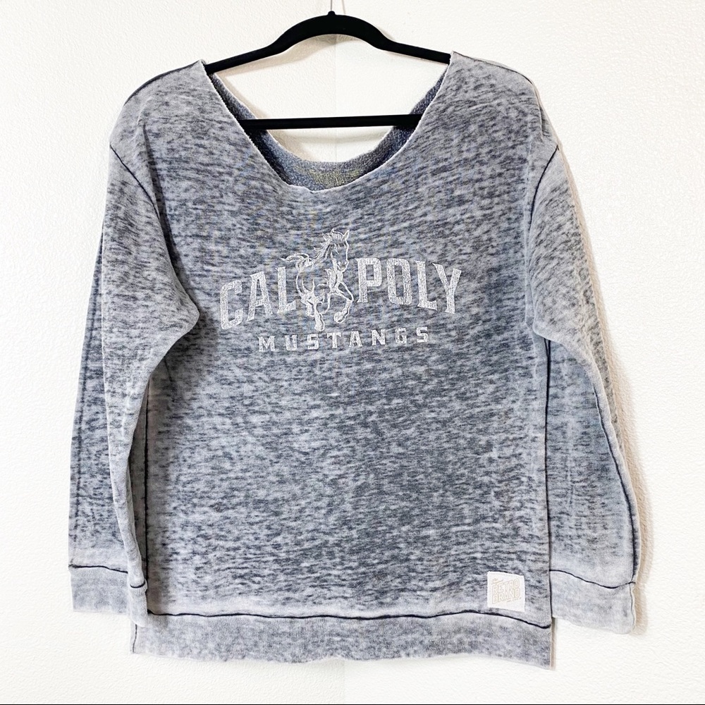 Cal Poly Gray Sweatshirt Size Medium